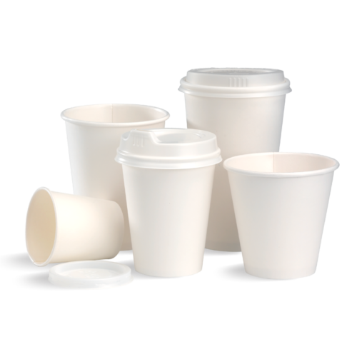 biopak white cups